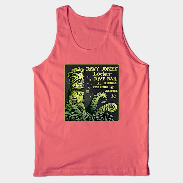 Davy Jones' Locker Tank Top by ChetArt